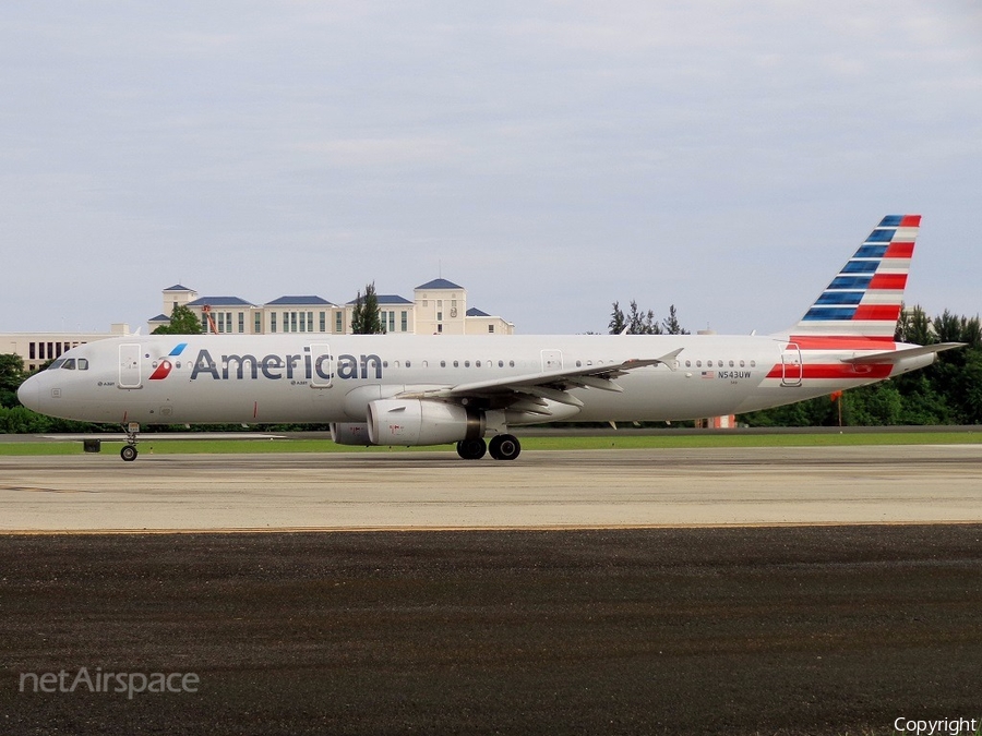 American Airlines Airbus A321-231 (N543UW) | Photo 128735