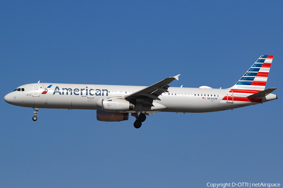 American Airlines Airbus A321-231 (N544UW) | Photo 564107