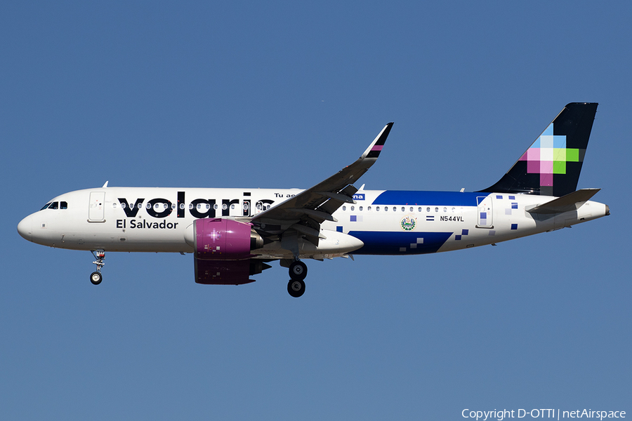 Volaris El Salvador Airbus A320-271N (N544VL) | Photo 542883