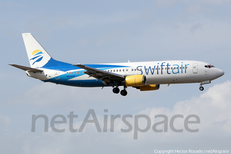 Swift Air Boeing 737-48E (N545CC) | Photo 247689