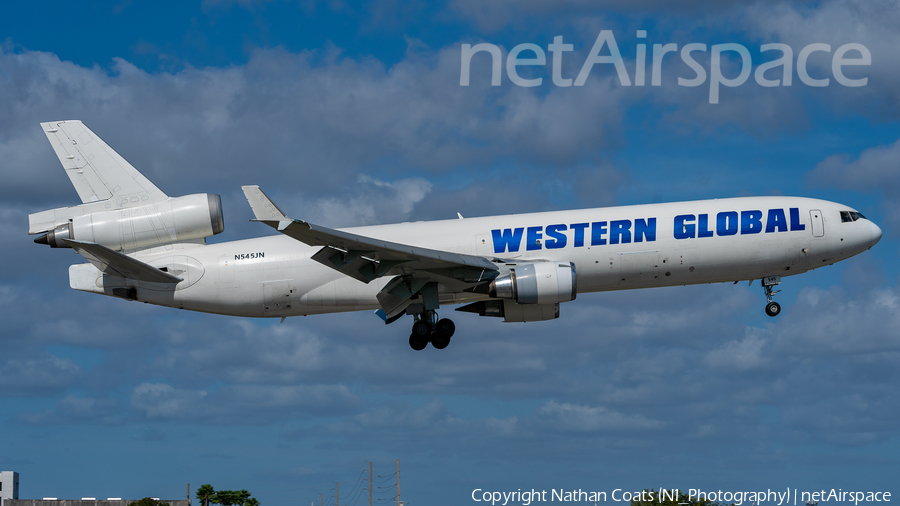 Western Global Airlines McDonnell Douglas MD-11F (N545JN) | Photo 370789
