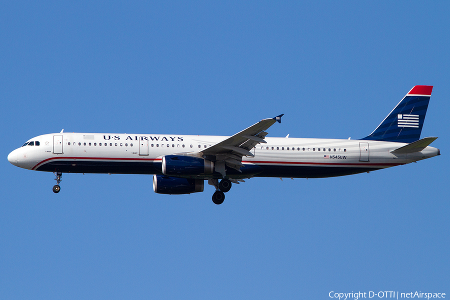 US Airways Airbus A321-231 (N545UW) | Photo 386308