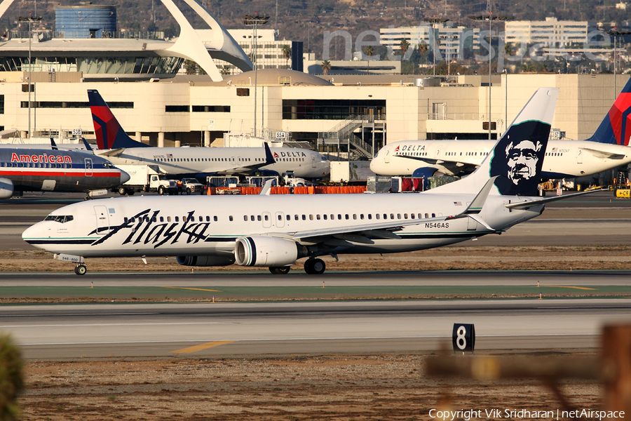 Alaska Airlines Boeing 737-890 (N546AS) | Photo 61508