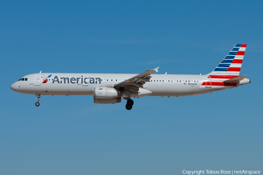 American Airlines Airbus A321-231 (N546UW) | Photo 295414
