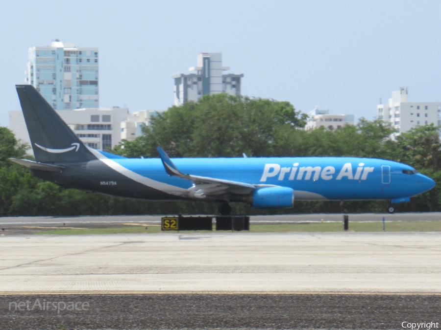 Amazon Prime Air (Sun Country Airlines) Boeing 737-83N(BCF) (N5479A) | Photo 447868