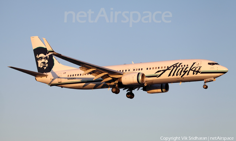 Alaska Airlines Boeing 737-890 (N548AS) | Photo 102813