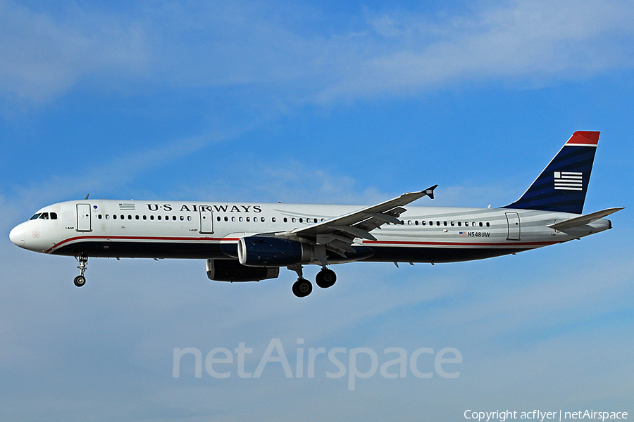 US Airways Airbus A321-231 (N548UW) | Photo 173232