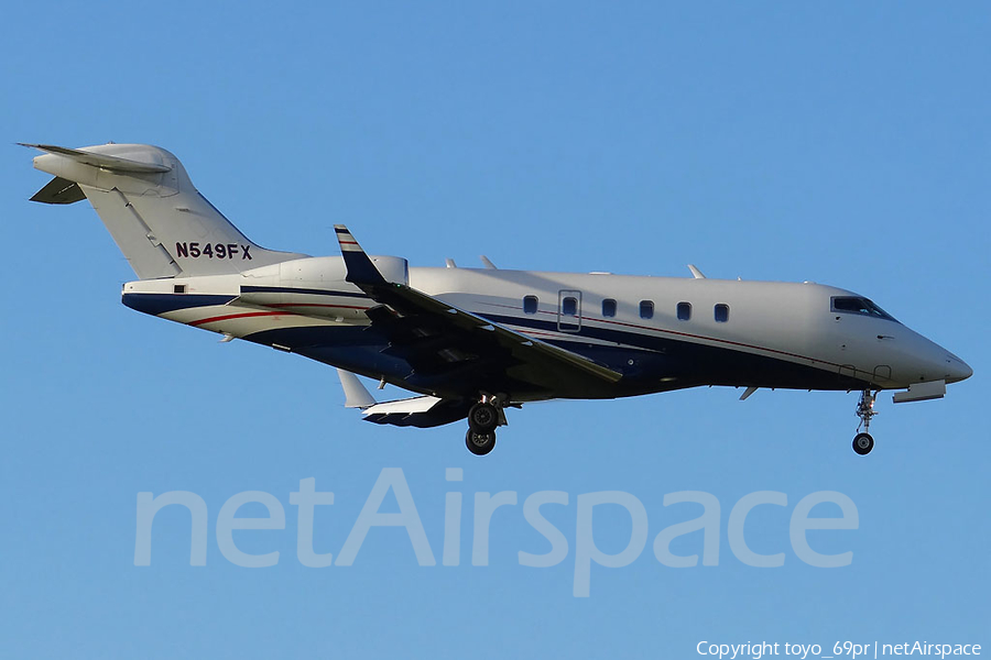 Flexjet Bombardier BD-100-1A10 Challenger 300 (N549FX) | Photo 69374