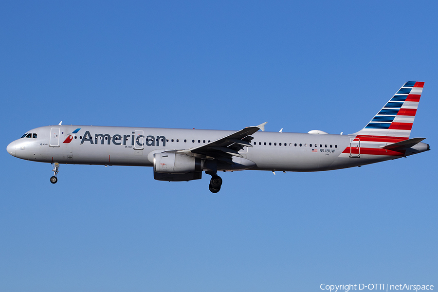 American Airlines Airbus A321-231 (N549UW) | Photo 553878