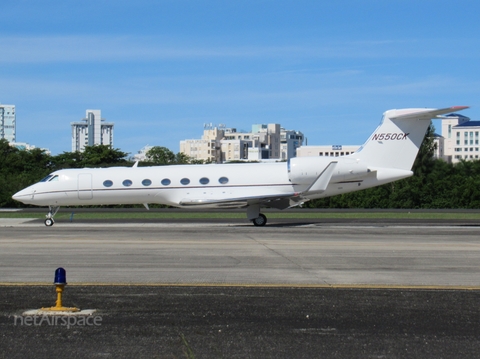 Executive Jet Management Gulfstream G-V-SP (G550) (N550CK) at  San Juan - Luis Munoz Marin International, Puerto Rico