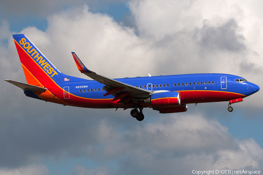Southwest Airlines Boeing 737-76Q (N550WN) | Photo 233045