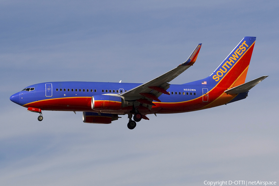 Southwest Airlines Boeing 737-76Q (N550WN) | Photo 279919