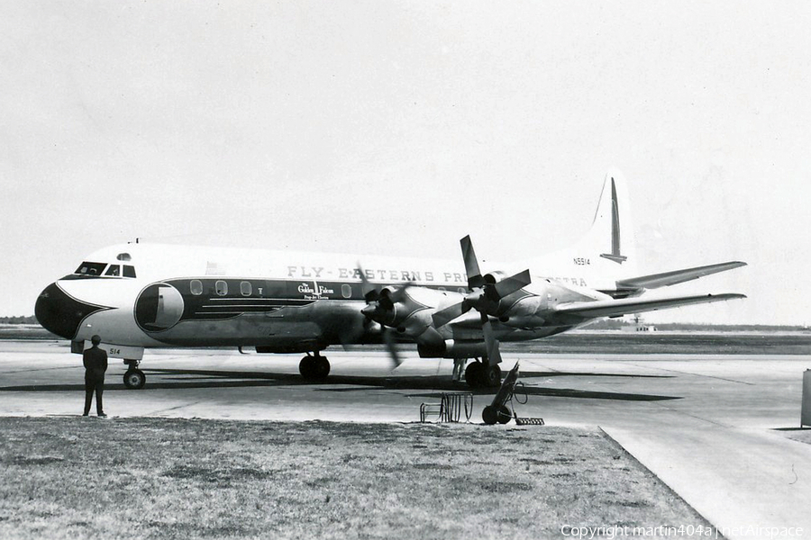 Eastern Air Lines Lockheed L-188A Electra (N5514) | Photo 8484