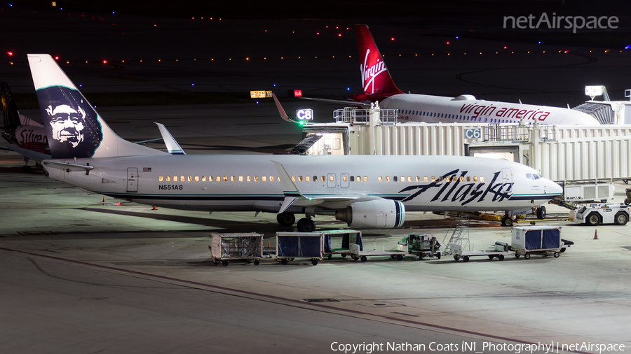 Alaska Airlines Boeing 737-890 (N551AS) | Photo 144657