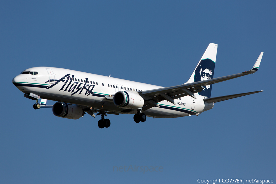 Alaska Airlines Boeing 737-890 (N551AS) | Photo 18746