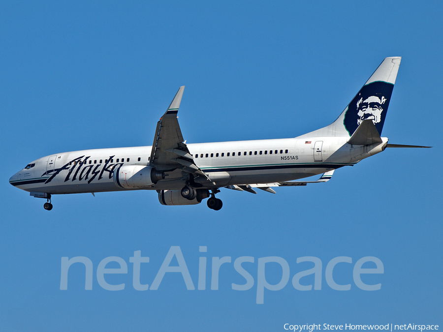 Alaska Airlines Boeing 737-890 (N551AS) | Photo 49501