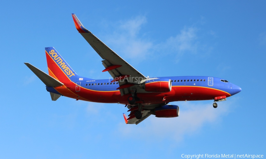 Southwest Airlines Boeing 737-76Q (N551WN) | Photo 589352