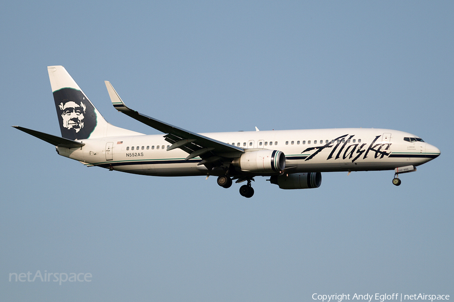 Alaska Airlines Boeing 737-890 (N552AS) | Photo 225738