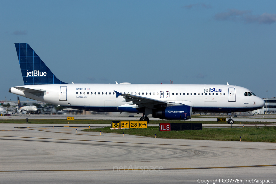 JetBlue Airways Airbus A320-232 (N552JB) | Photo 37504
