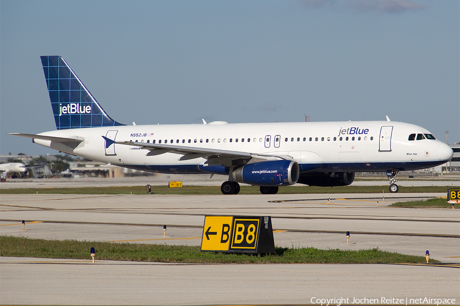 JetBlue Airways Airbus A320-232 (N552JB) | Photo 38176