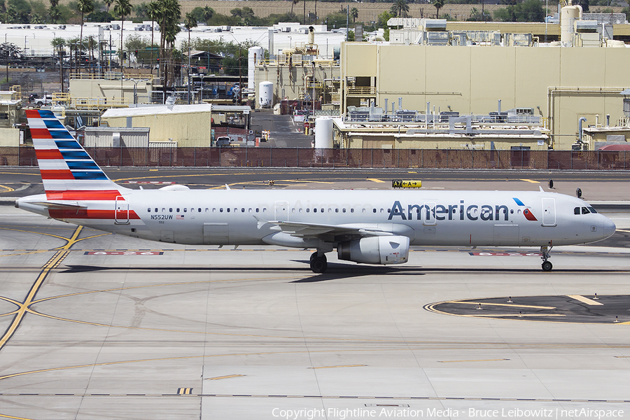 American Airlines Airbus A321-231 (N552UW) | Photo 527570