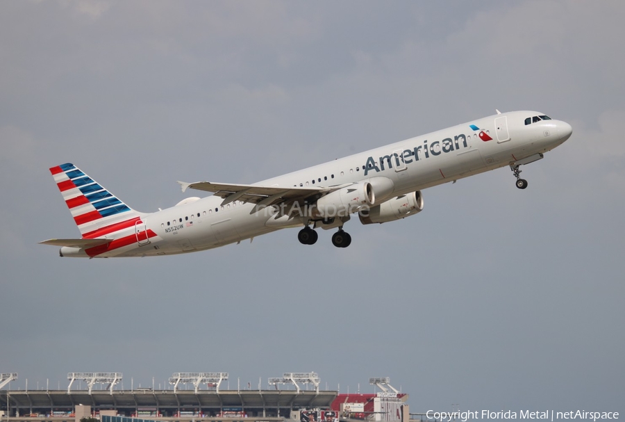 American Airlines Airbus A321-231 (N552UW) | Photo 589448
