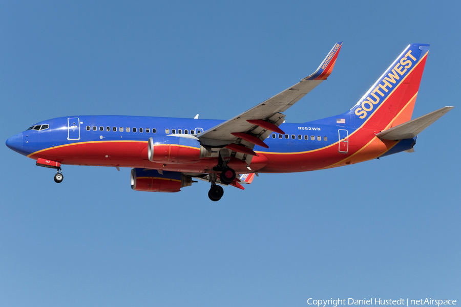 Southwest Airlines Boeing 737-7BX (N552WN) | Photo 480276