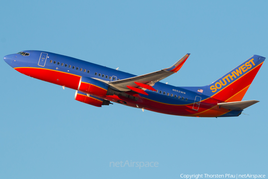 Southwest Airlines Boeing 737-7BX (N552WN) | Photo 88886