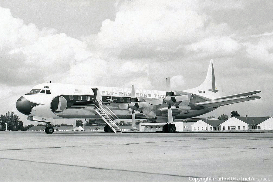 Eastern Air Lines Lockheed L-188A Electra (N5534) | Photo 8543