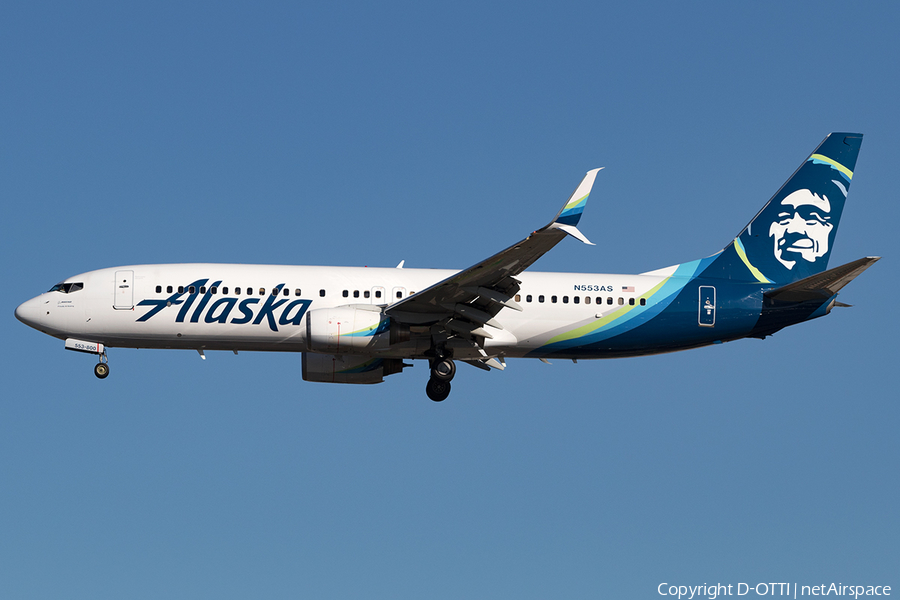 Alaska Airlines Boeing 737-890 (N553AS) | Photo 144727