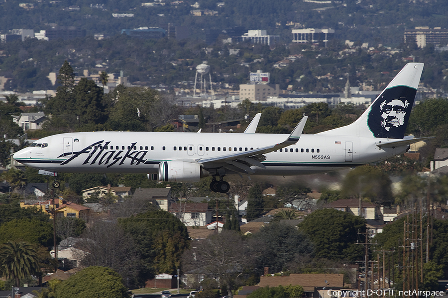 Alaska Airlines Boeing 737-890 (N553AS) | Photo 335340