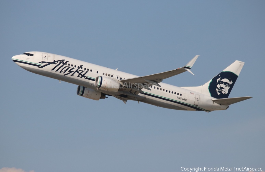 Alaska Airlines Boeing 737-890 (N553AS) | Photo 589449