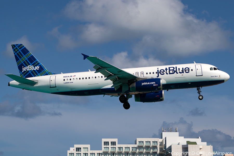 JetBlue Airways Airbus A320-232 (N554JB) | Photo 360029