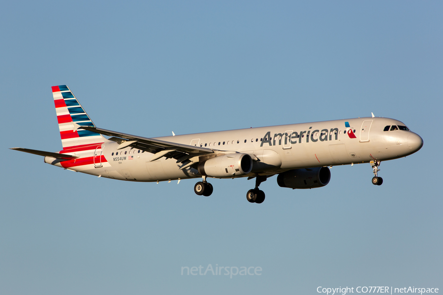 American Airlines Airbus A321-231 (N554UW) | Photo 139906