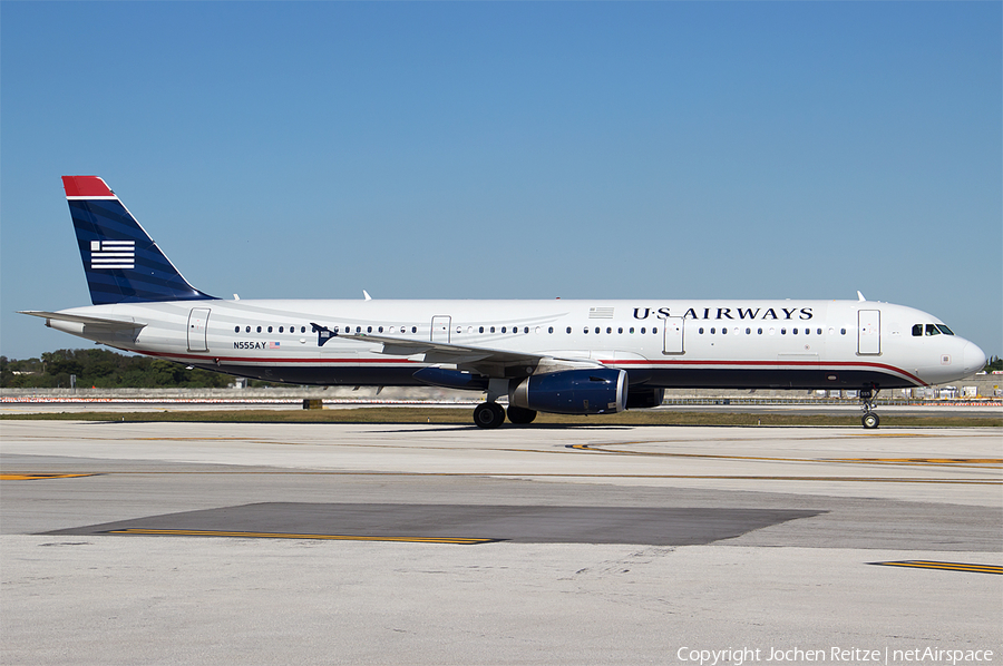US Airways Airbus A321-231 (N555AY) | Photo 39137