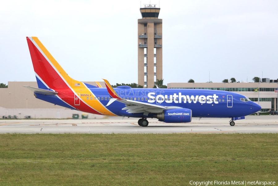 Southwest Airlines Boeing 737-7BD (N555LV) | Photo 589469