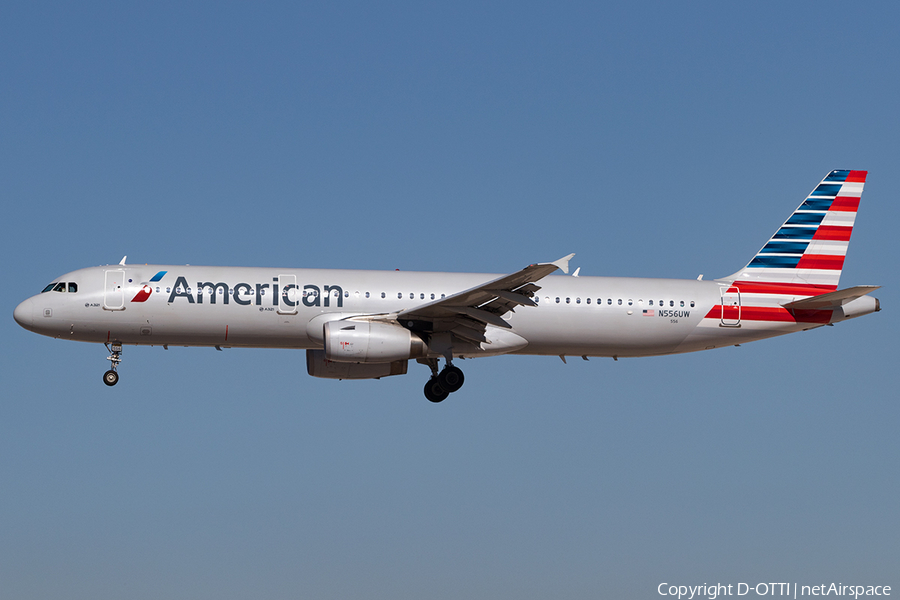 American Airlines Airbus A321-231 (N556UW) | Photo 136281