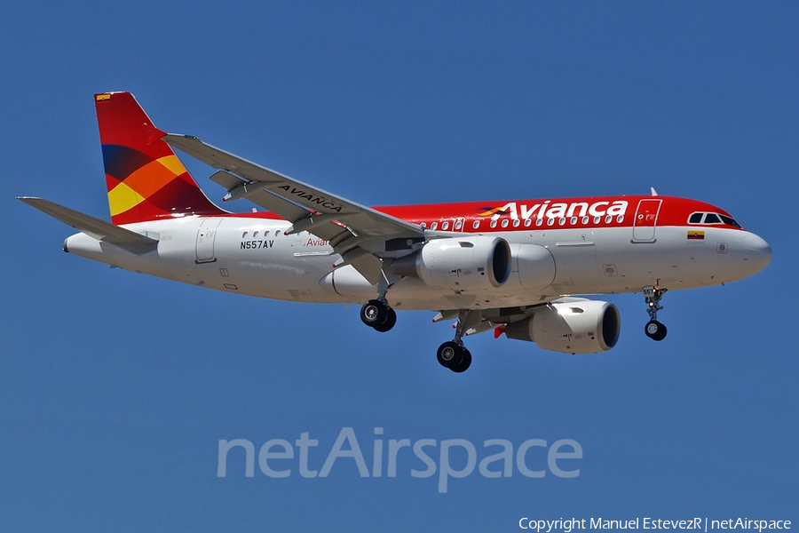 Avianca Airbus A319-115 (N557AV) | Photo 610772