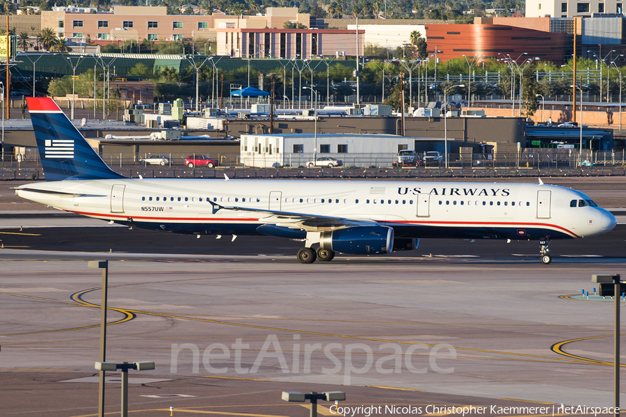 US Airways Airbus A321-231 (N557UW) | Photo 124066