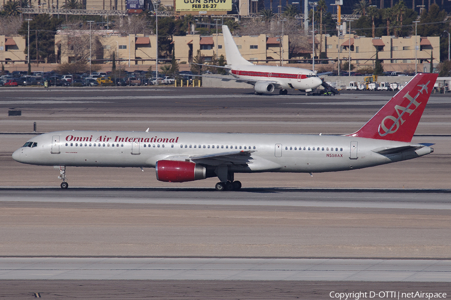 Omni Air International Boeing 757-23N (N558AX) | Photo 444854