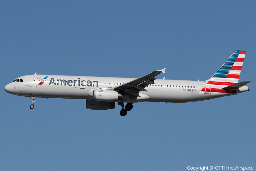 American Airlines Airbus A321-231 (N558UW) | Photo 177081