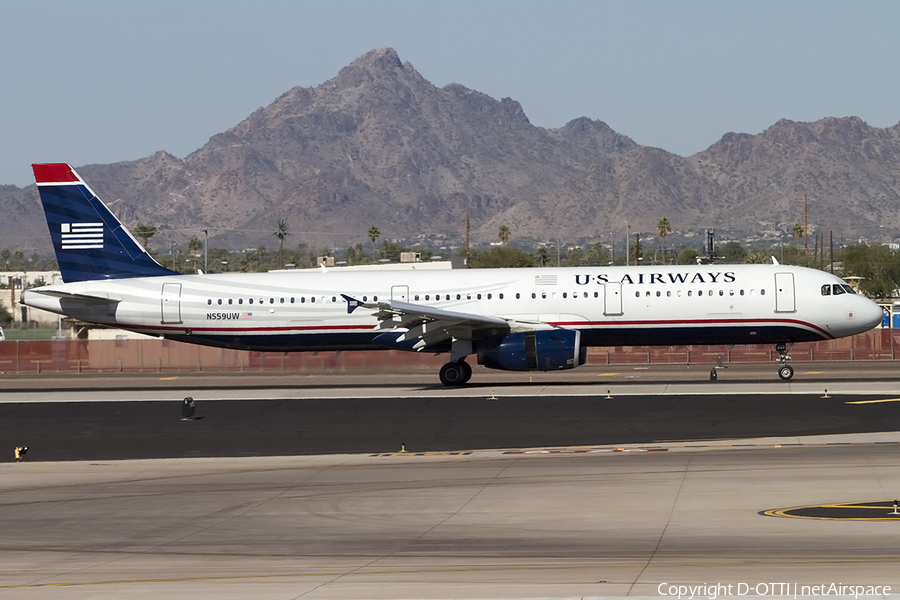 US Airways Airbus A321-231 (N559UW) | Photo 461640