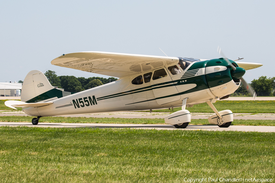 (Private) Cessna 195 (N55M) | Photo 375915