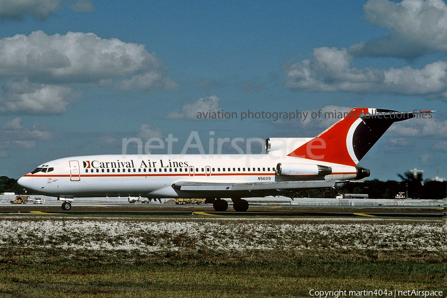 Carnival Air Lines Boeing 727-51 (N5609) | Photo 83884