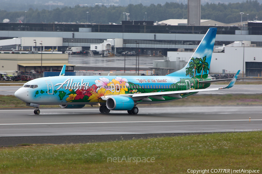 Alaska Airlines Boeing 737-890 (N560AS) | Photo 30487