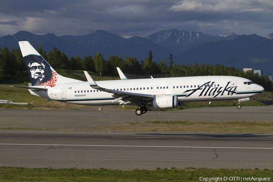 Alaska Airlines Boeing 737-890 (N560AS) | Photo 361759