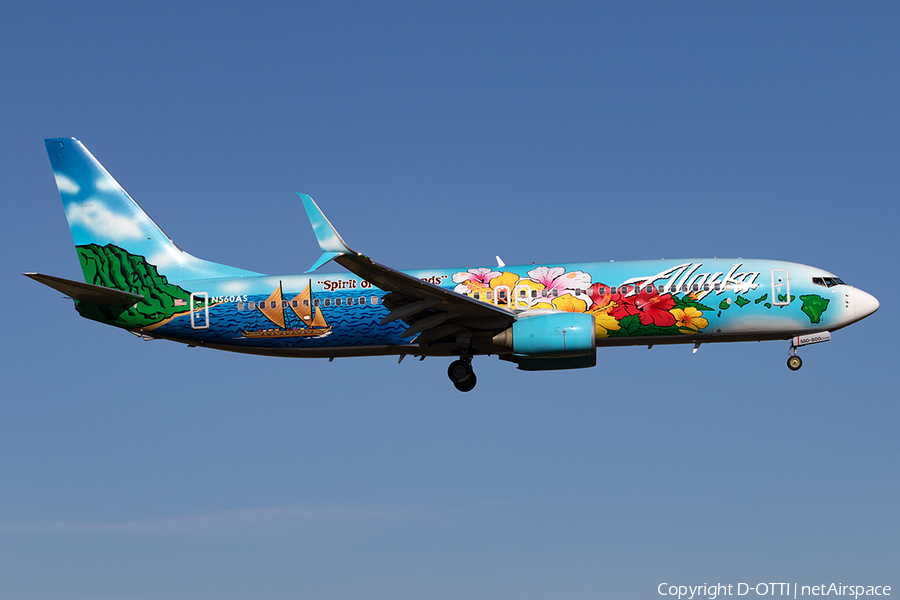 Alaska Airlines Boeing 737-890 (N560AS) | Photo 177687