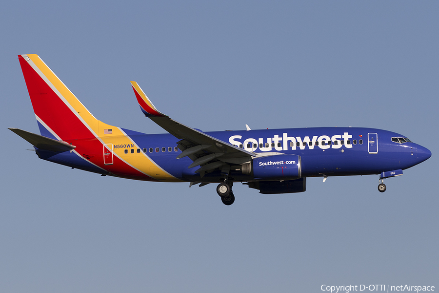 Southwest Airlines Boeing 737-790 (N560WN) | Photo 535762