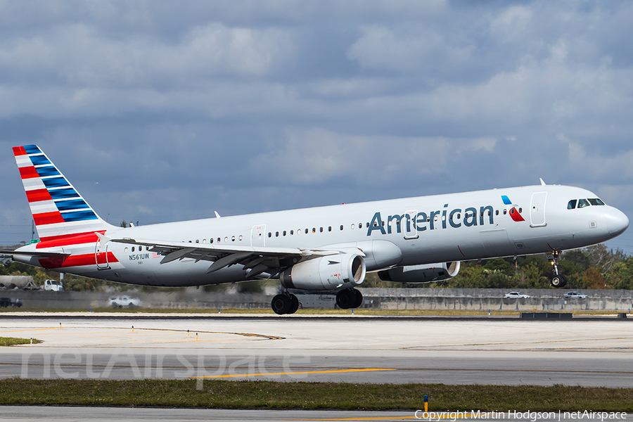American Airlines Airbus A321-231 (N561UW) | Photo 226794