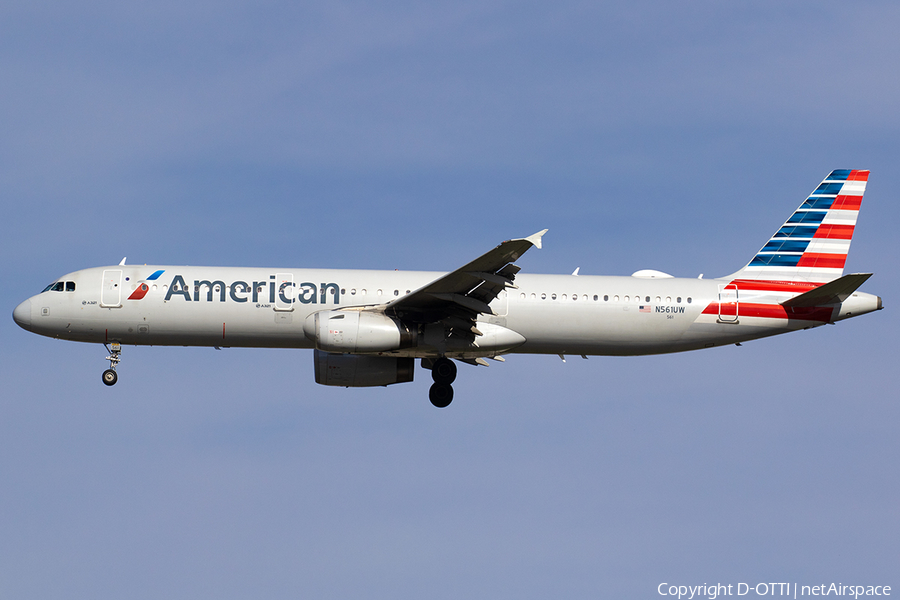 American Airlines Airbus A321-231 (N561UW) | Photo 566278
